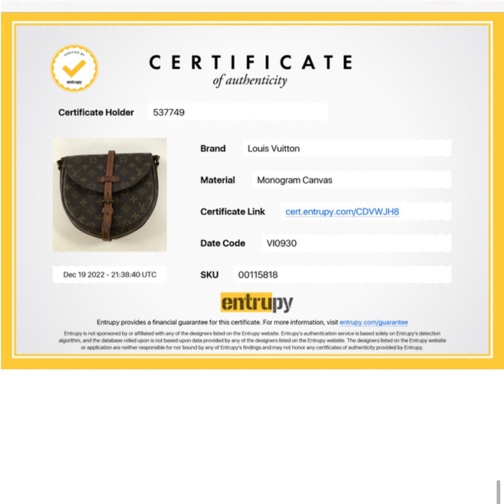 Louis Vuitton 2Pcs Bundle - Vintage Louis Vuitton Crossbody/Louis Vuitton Wallet - Picture 9 of 9